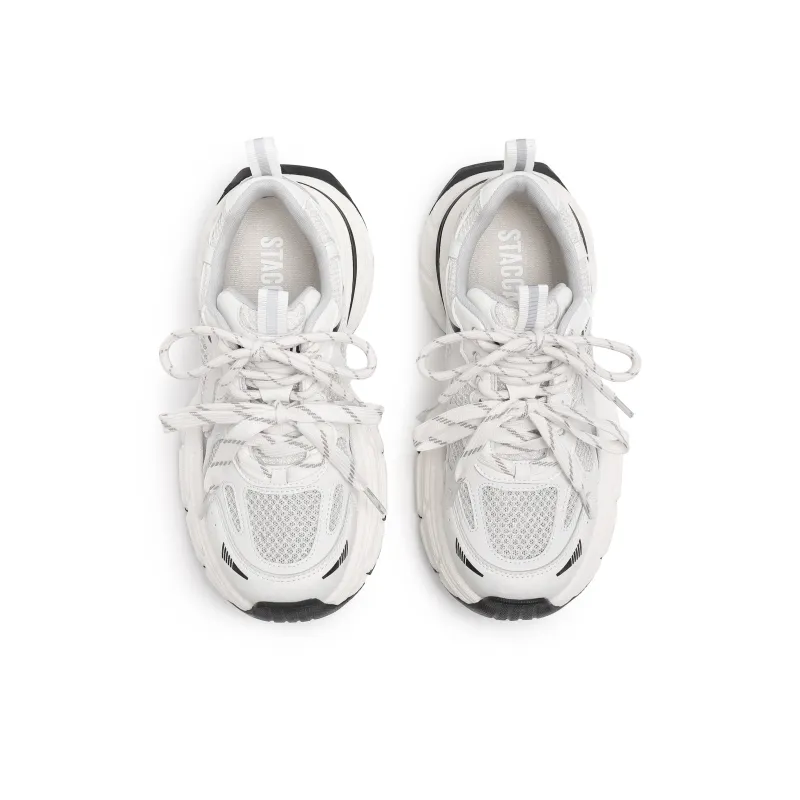 Staccato Abrasion Resistant Low Top Chunky Sneakers Unisex-13