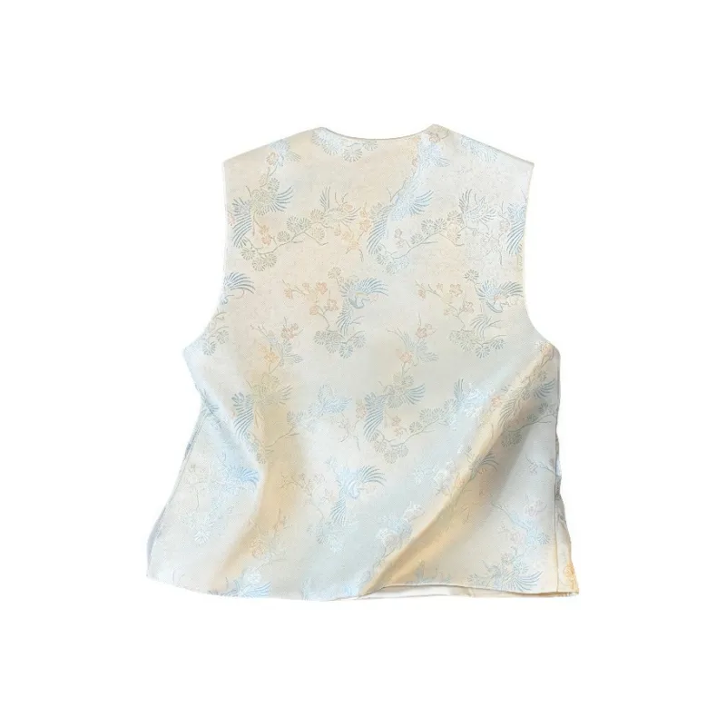 SONDR Vests Women's Pine And Crane Vest-1