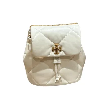 TORY BURCH Kira Cow Leather Backpack Mini Women's Warm White