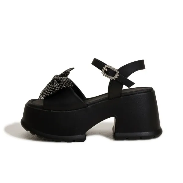 Milan Love Song One Strap Sandals 8.5cm Women's-8