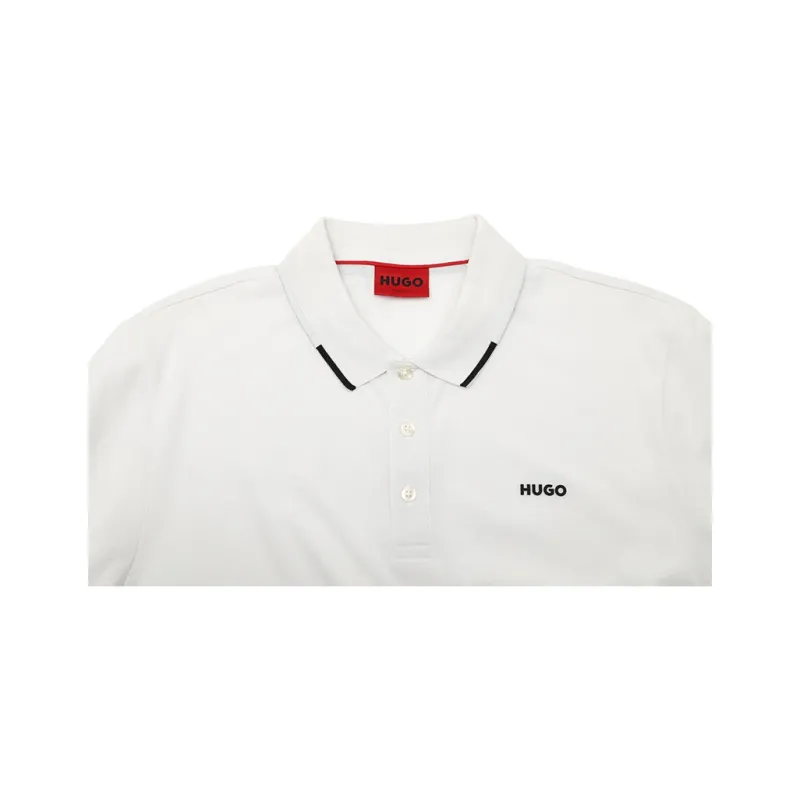HUGO BOSS SS25 Polo Shirt Men's White-3
