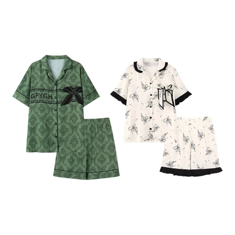 Cotton Gene Pajama Set Women's Combo Set-48
