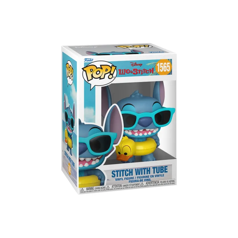 Funko x Disney Store Lilo & Stitch Swim Ring Stitch Chibi Figures-2
