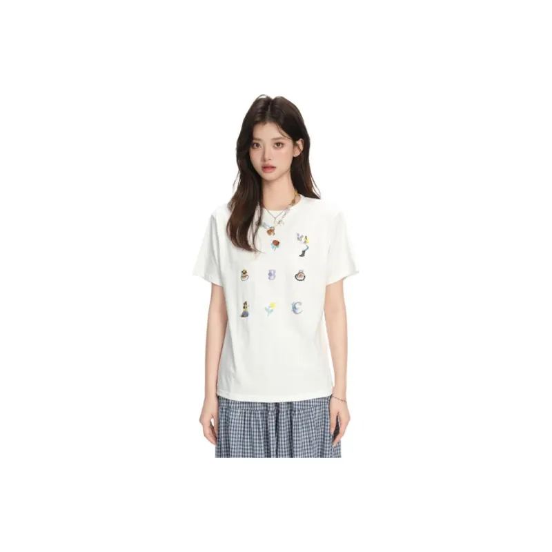 FOREVER 21 T Shirts Women's White-0