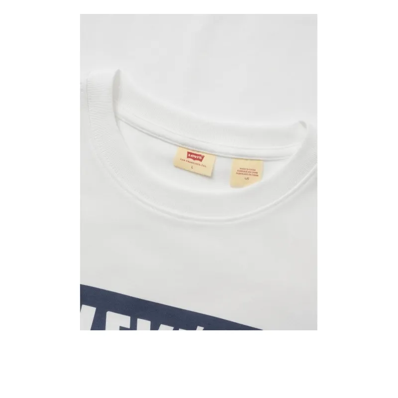 Levis T Shirts Men White-2