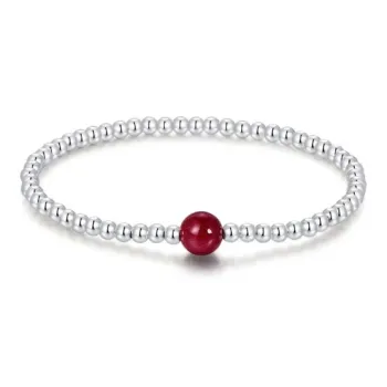 Old Qingyun Silver Building Sterling Silver 990 Bracelets Unisex