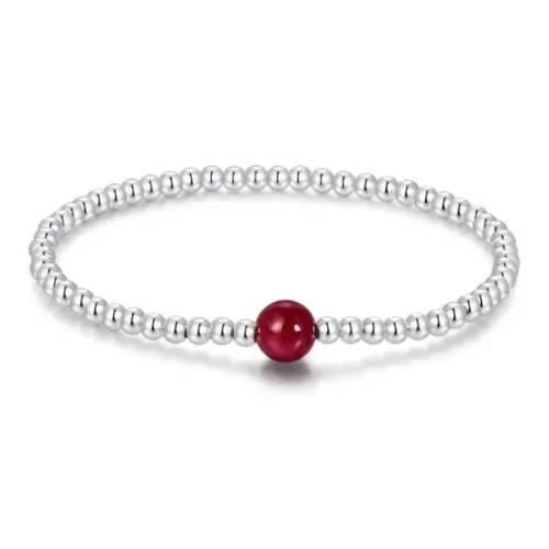 Old Qingyun Silver Building Sterling Silver 990 Bracelets Unisex