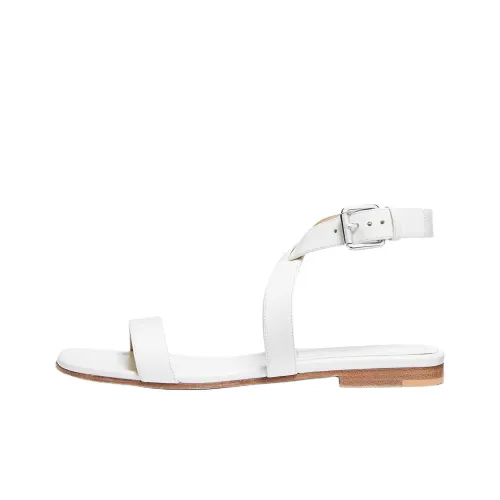 MICHAEL KORS Bridgette One Strap Sandals Women's White