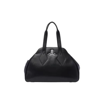 Vivienne Westwood Calfskin Shoulder Bag Women's Black