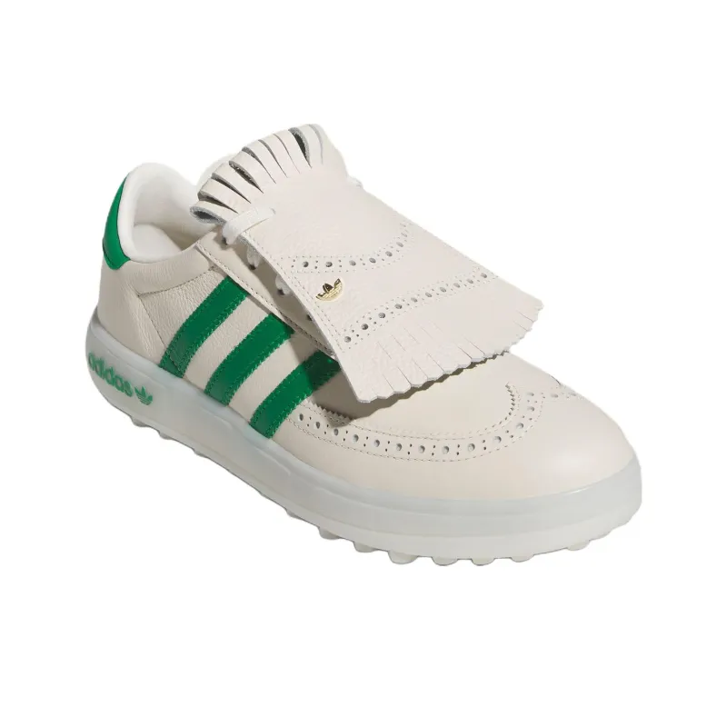 Adidas Coursecup Spikeless Golf Chalk White Green Almost Yellow-2