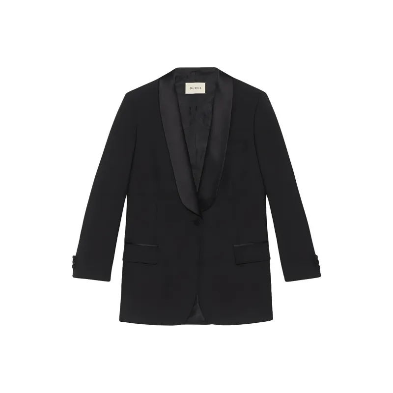 GUCCI Jacket With Embroidered Patch-0