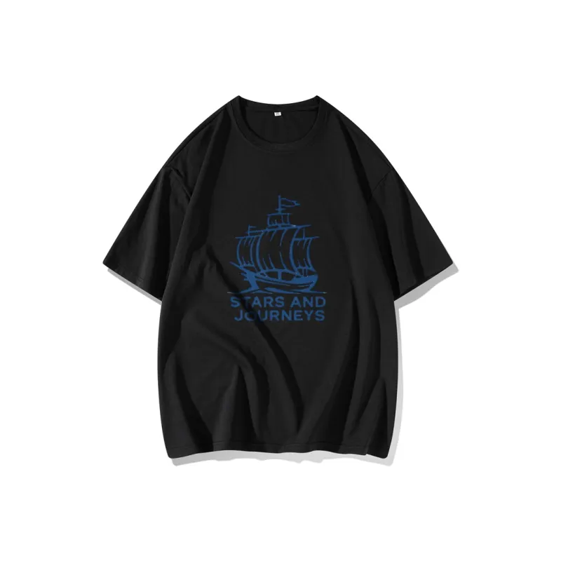 FAIRWHALE Drop Shoulder Sleeve T Shirt Women's-3