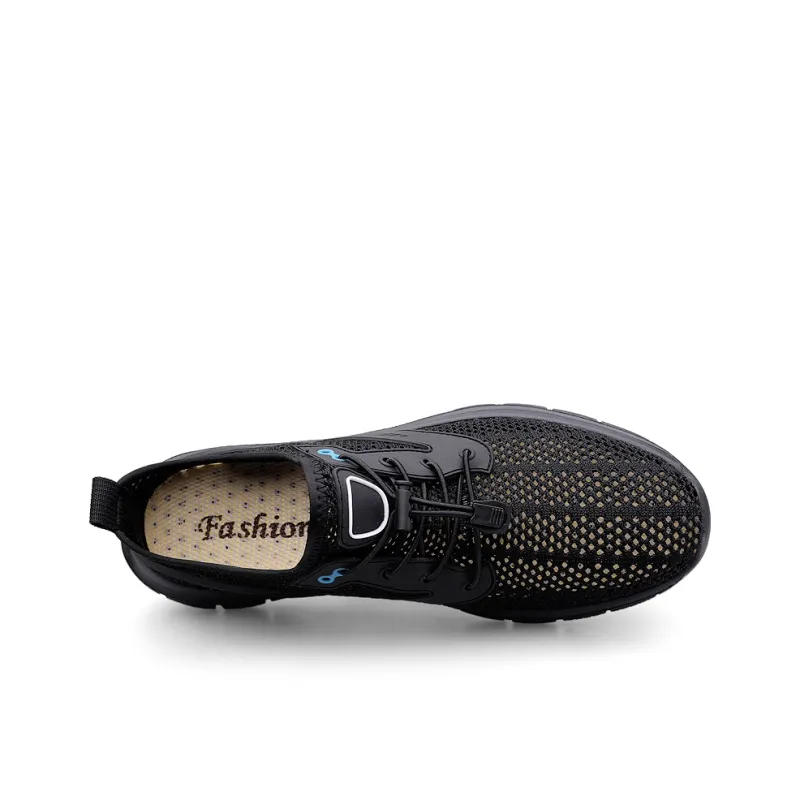British Knights Breathable Low Top Casual Shoes Men's Black-3