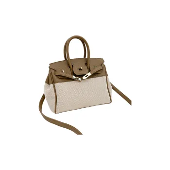 Yalu PU One Shoulder Handbag Women's Khaki/Brown/Green/Black/White/Black
