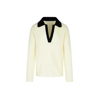 JIL SANDER Polo Shirt Men's Cream