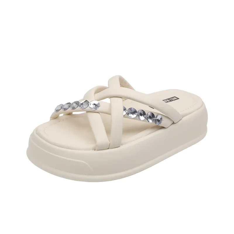 Alxnan Slip Resistant Slide Slippers Women's Box-10