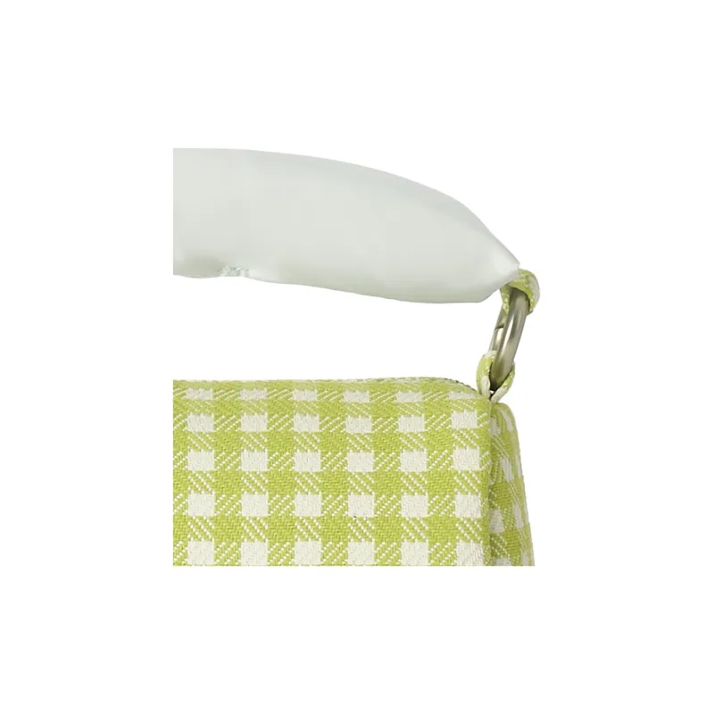 Lee Fabric Handbag Women's Green Plaid-5