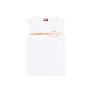 DIESEL Tank Tops Men White
