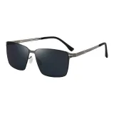 Gunmetal Frame with Gray Lens
