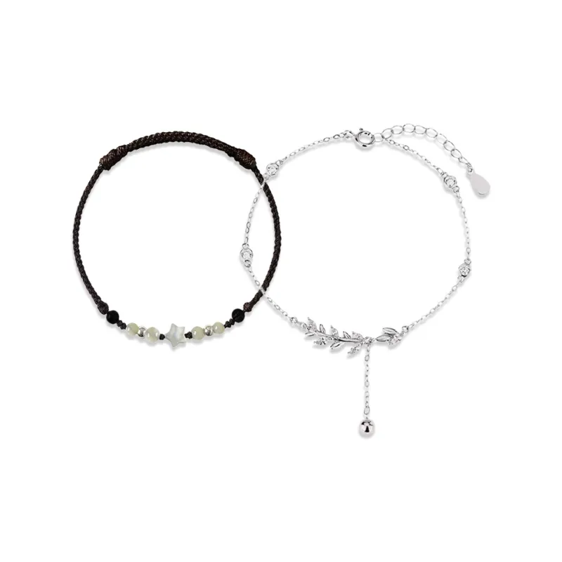 RINGLOVE Fabric Rope Bracelets Women's-0