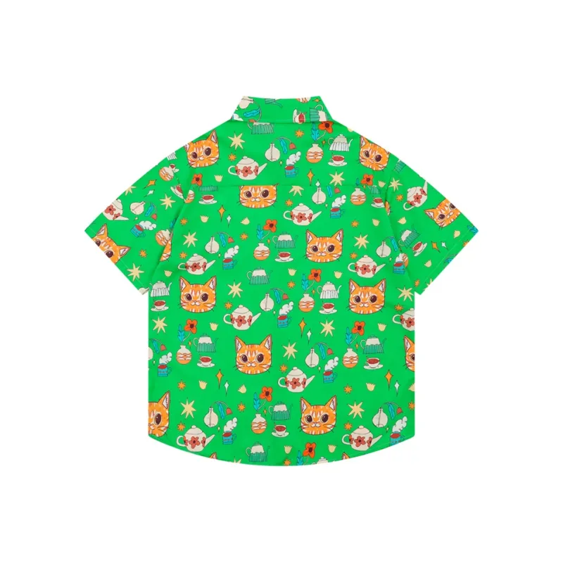 CASAMIA Shirts Unisex Green-1