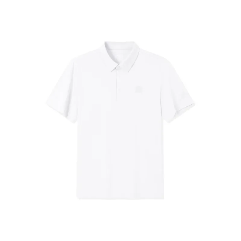 XTEP Sports Life Collection Polo Shirt Men's Pearl White-0