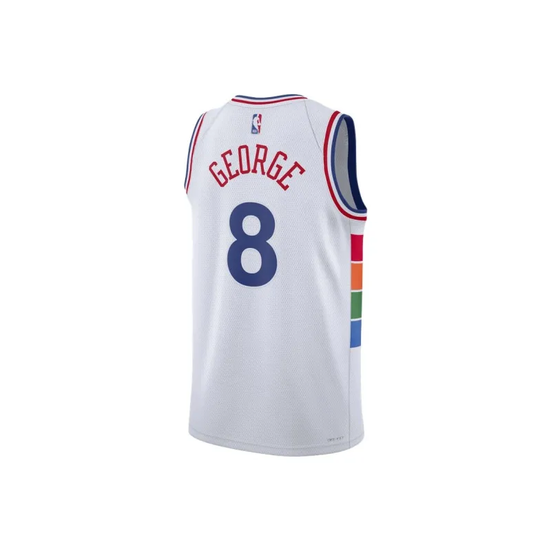 Nike x NBA Philadelphia 76ers Dri Fit SS25 Basketball Jersey Men's White-1