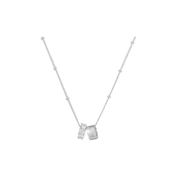 PUENTE 925 Sterling Silver Collarbone Chain Women's