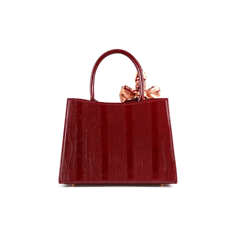 Vigno Synthetic Leather Shoulder Bag, Crossbody Bag, Handbag Regular Women's Red-4