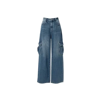 SOON FLOWER Jeans Women's Blue