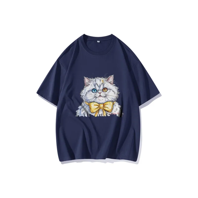 FAIRWHALE Drop Shoulder Sleeve T Shirt Women's-9