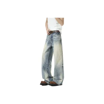 TELENT Jeans Unisex Light Blue