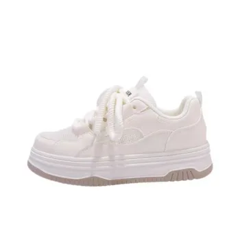 Pilot The Camel Slip Resistant And Breathable Low Top Skateboard Shoes Women's Ecru