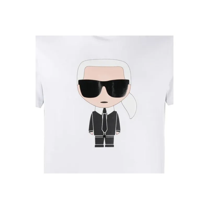 KARL LAGERFELD K/Ikonic Organic Cotton T-shirt-4
