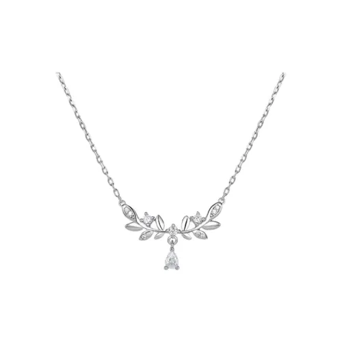 Wylyp 999 Fine Silver Sterling Silver Necklaces Women's Silver