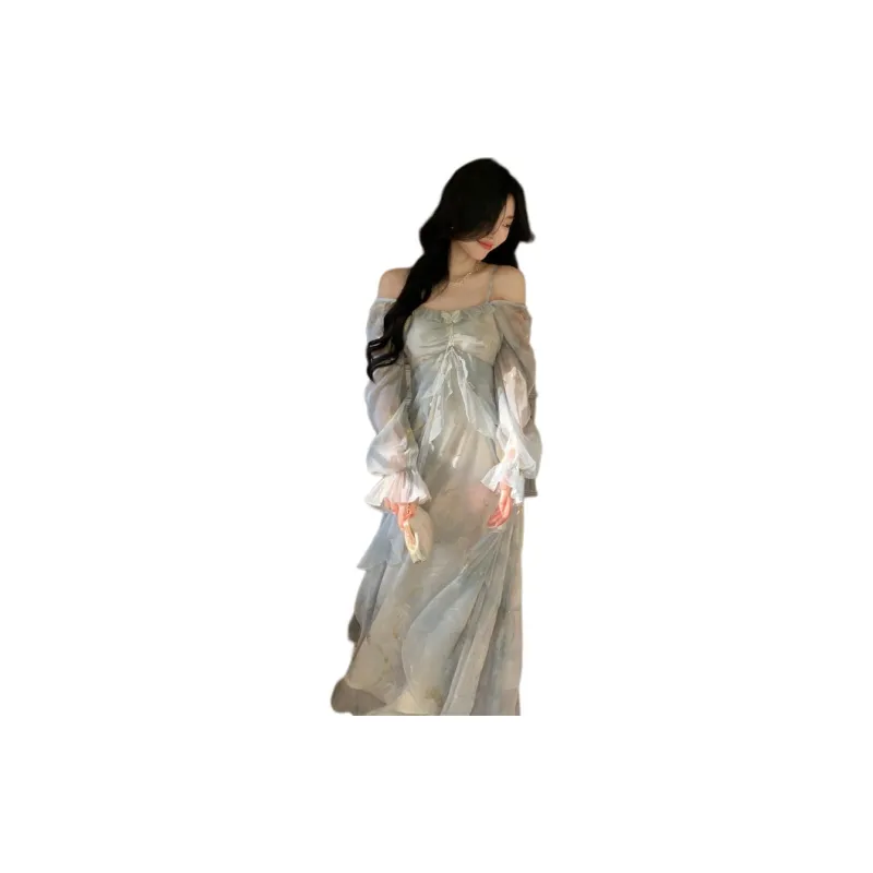 FLIM Long Sleeved Dress Women's-0