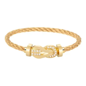 FRED 18K Tungsten Steel Bracelets Unisex Gold