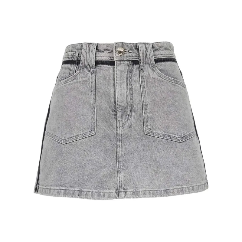 ONLY Denim Shorts Women's J08 Light Denim Gray-0