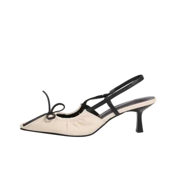 MABEL&CO Slim Heel High Heels 5.5cm Women's White
