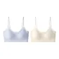 Blue + creamy white
