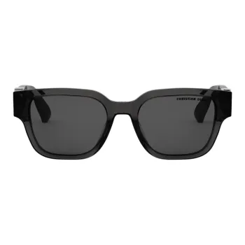 DIOR Subject To Official Website Square Sunglasses Unisex Black