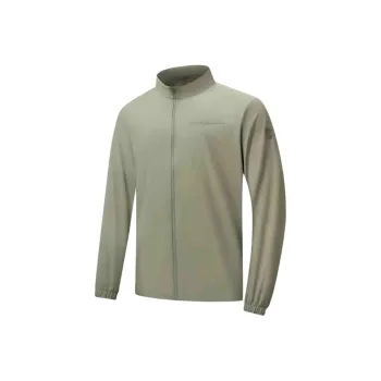 XTEP Trench Coat Men's Granary Gray Green