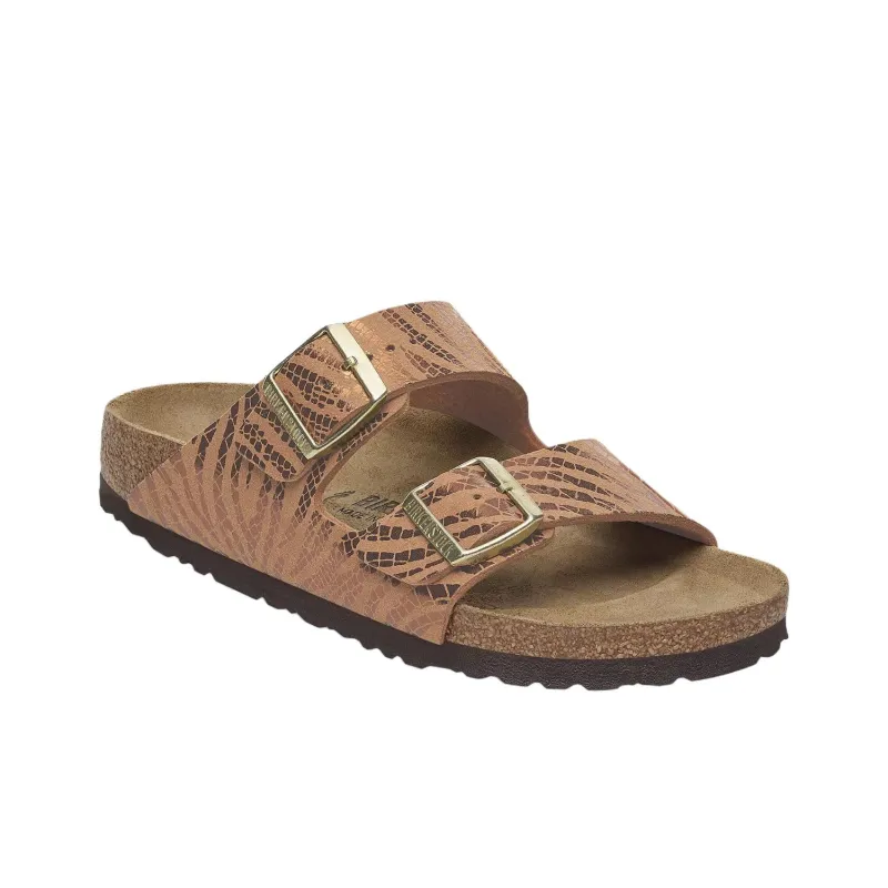Birkenstock Arizona EVA Abrasion Resistant Slide Slippers Women's Brown Narrow-1