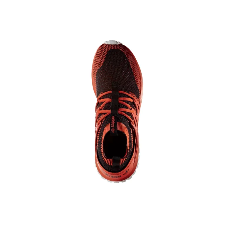 Adidas Originals Tubular Cushioning, Wear Resistant Mid Top Casual Running Shoes Men's Red Black-2