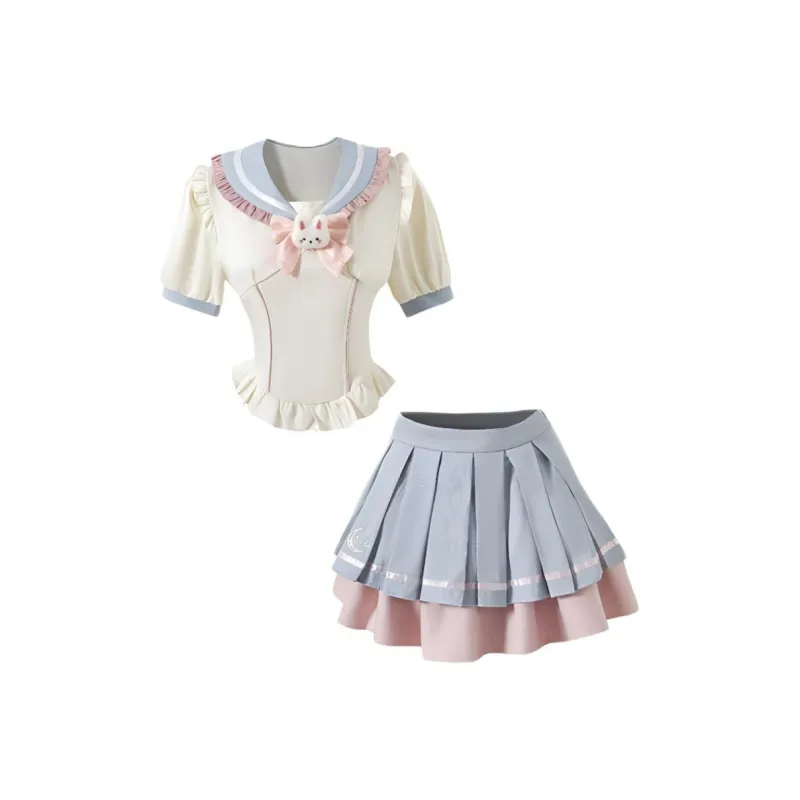 AFGGD Two Piece Skirt Sets Women's-0
