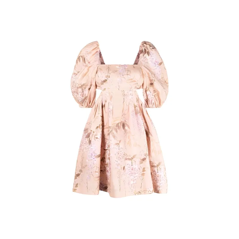 Zimmermann Short Sleeved Dresses Women's Pink-0