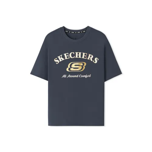 Skechers SS25 T Shirt Unisex Odyssey Gray 026R