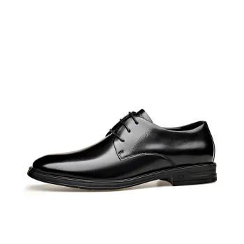 PT'SON Dress Shoes Men Low Top Black