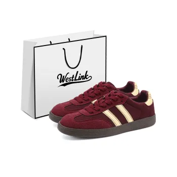WESTLINK Lightweight Breathable Height Increasing Low Top Skateboard Shoes Women's