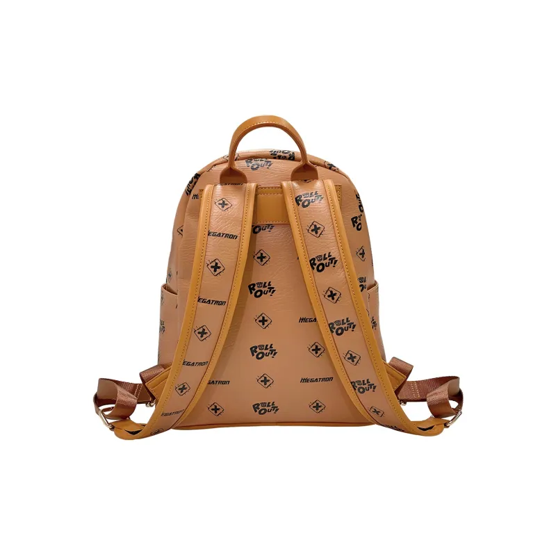 Meow In The Grass TRANSFORMERS Collaboration PU Backpack Regular Women's Multicolor-8